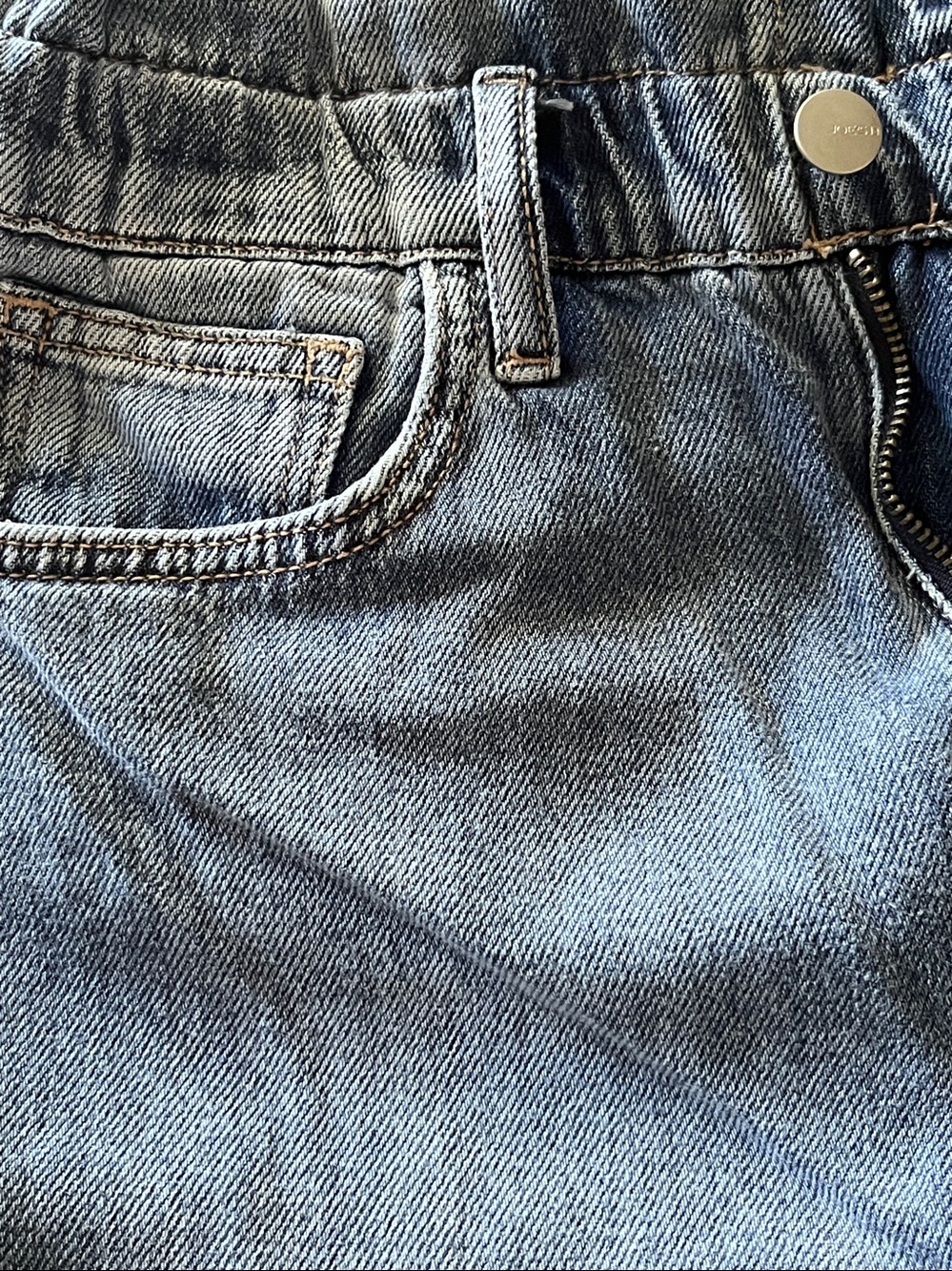NWT Joe's Jeans Relaxed Tie-Waist Jeans - Blue size 26 - Picture 6 of 6